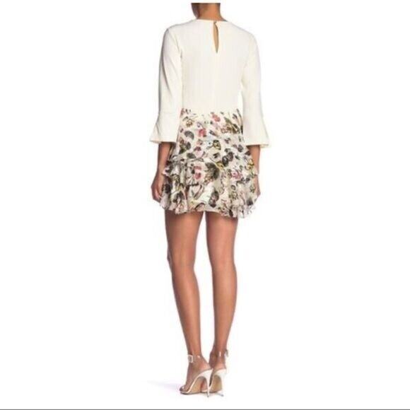 Grey by Jason Wu Silk Blend Floral Skirt Size 2 - Picture 2 of 6